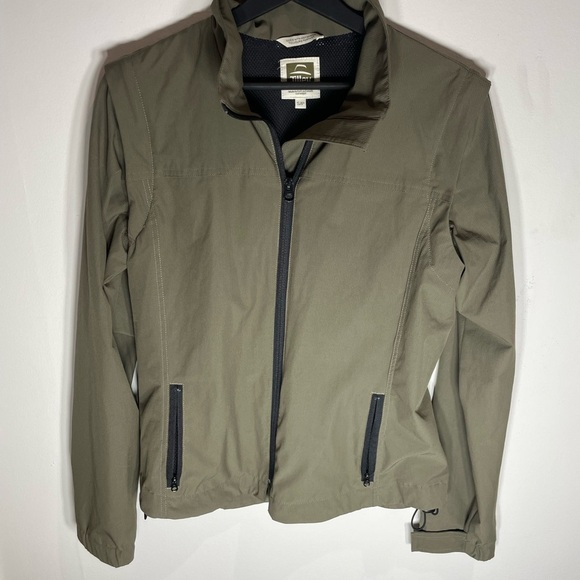 Men's convertible Lightweight Olive Jacket - Picture 1 of 4